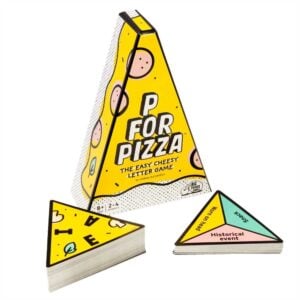 Big Potato Games - P For Pizza Travel Size - Family Card Game - 2-4 Players
