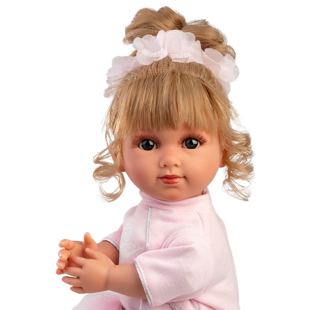 Llorens - Baby Girl Doll with Clothing & Accessories: Elena Ballet - 35cm - Image 5