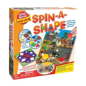 Small World Toys - Spin-A-Shape - 69pcs -**