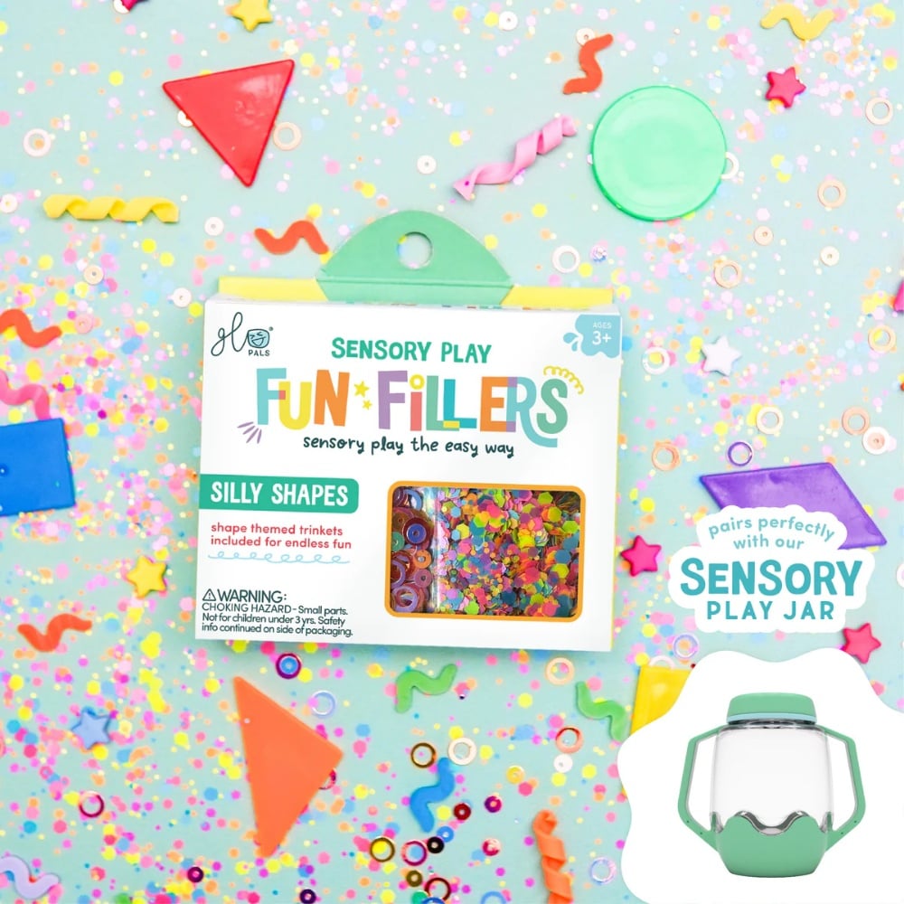 Glo Pals - Sensory Play Fun Fillers Pack - Silly Shapes - Image 3
