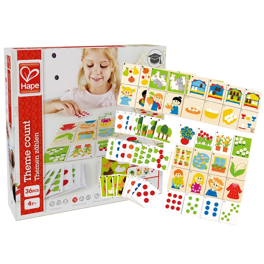 Hape - Home Education - Theme Count - 36pcs -** - Image 5