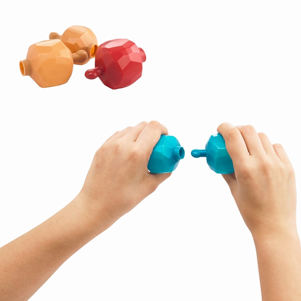 EDX Education - Linking Rocks - 4 Colours & 2 Sizes - Activity Guide - 16pcs - Image 3