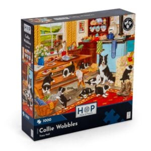 House of Puzzles - Collie Wobbles - 1000 Piece Jigsaw Puzzle