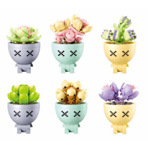 Sluban Building Set: Pleyerid - Succulent Collection - 520pcs