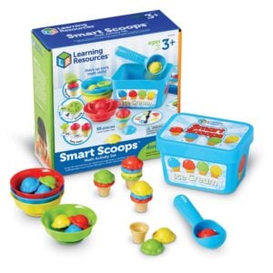 Learning Resources - Smart Scoops: Maths Stacking Fine Motor Toy for Toddlers