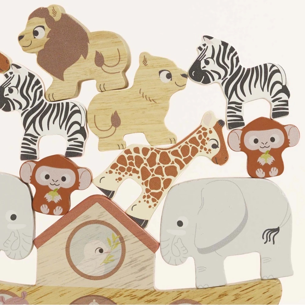 Le Toy Van - Noah’s Balancing Ark Animal Stacker - Image 4