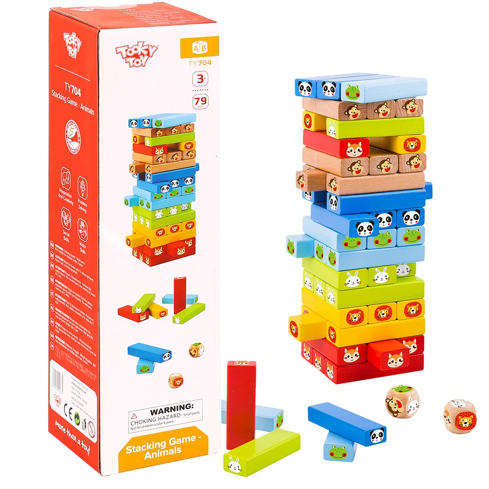 TookyToy - Stacking Game - Animals - Image 5