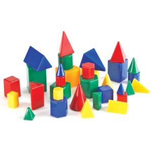 Learning Resources - Mini Geometric Solids - Classroom Geometry Teaching Tool