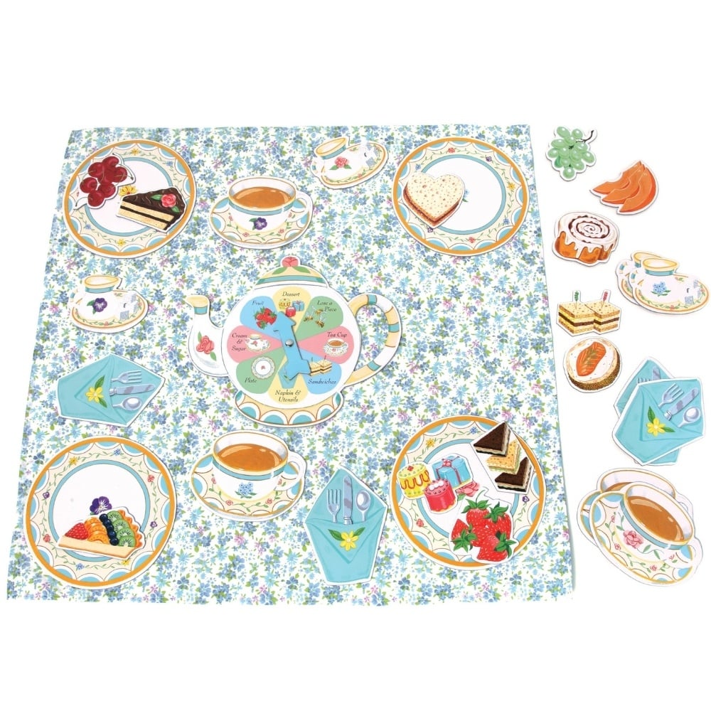 eeBoo - Tea Party Spinner Game -** - Image 4
