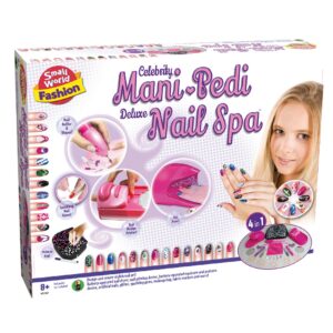 Small World Toys - Celebrity Mani-Pedi Deluxe Nail Spa -**