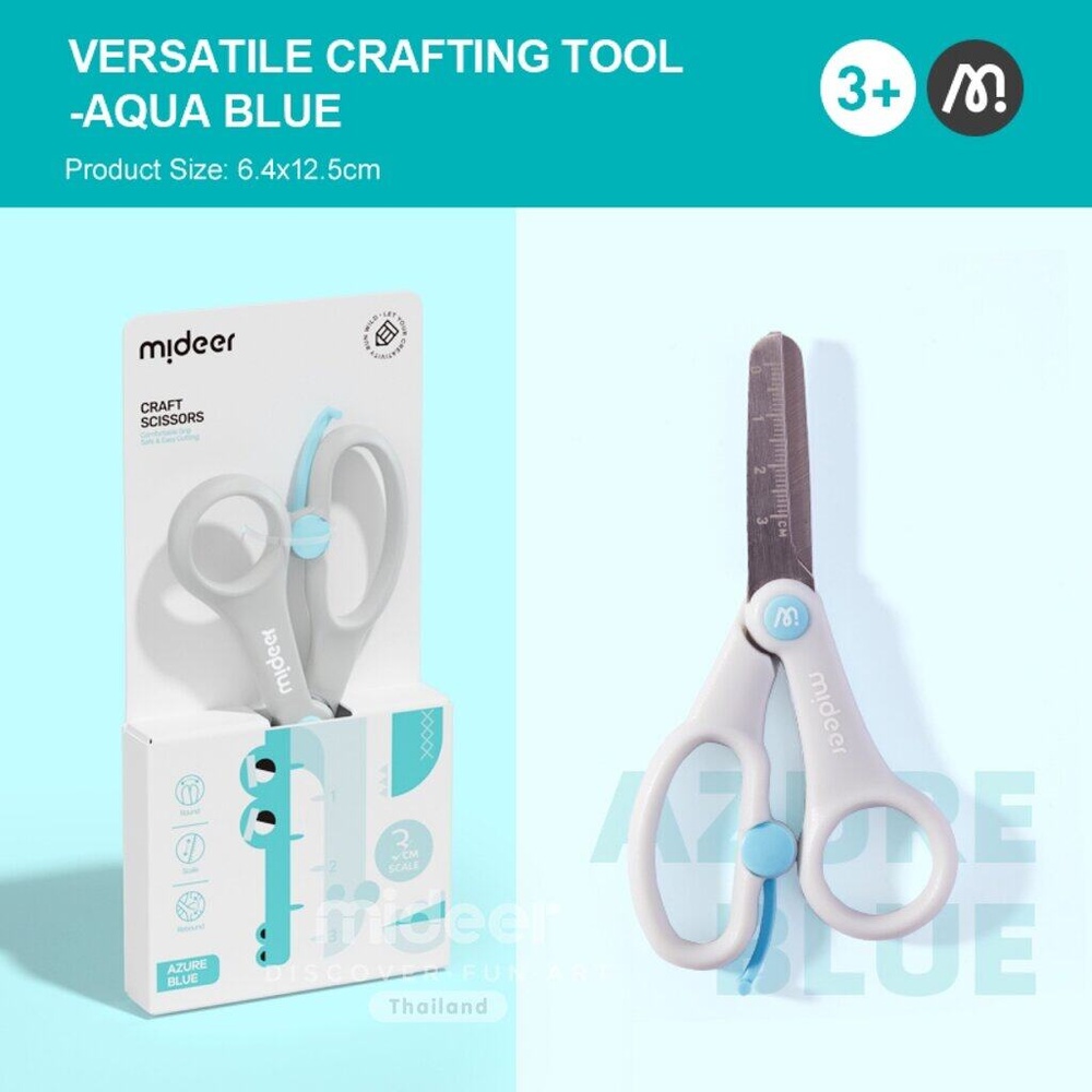 Mideer - Craft Scissors- Blue - Image 2