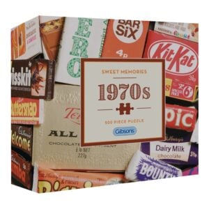 Gibsons - Sweet Memories of the 1970s - 500 Piece Jigsaw Puzzle in Gift Box