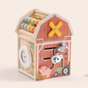 TookyToy - Farmyard Play Cube Activity Toy