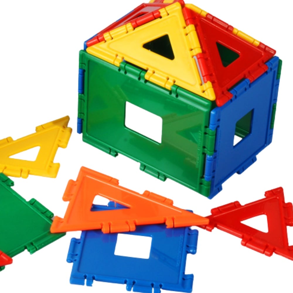 Greenbean - Geosolids Geometric Building Set - 120pcs in Polybag - Image 2
