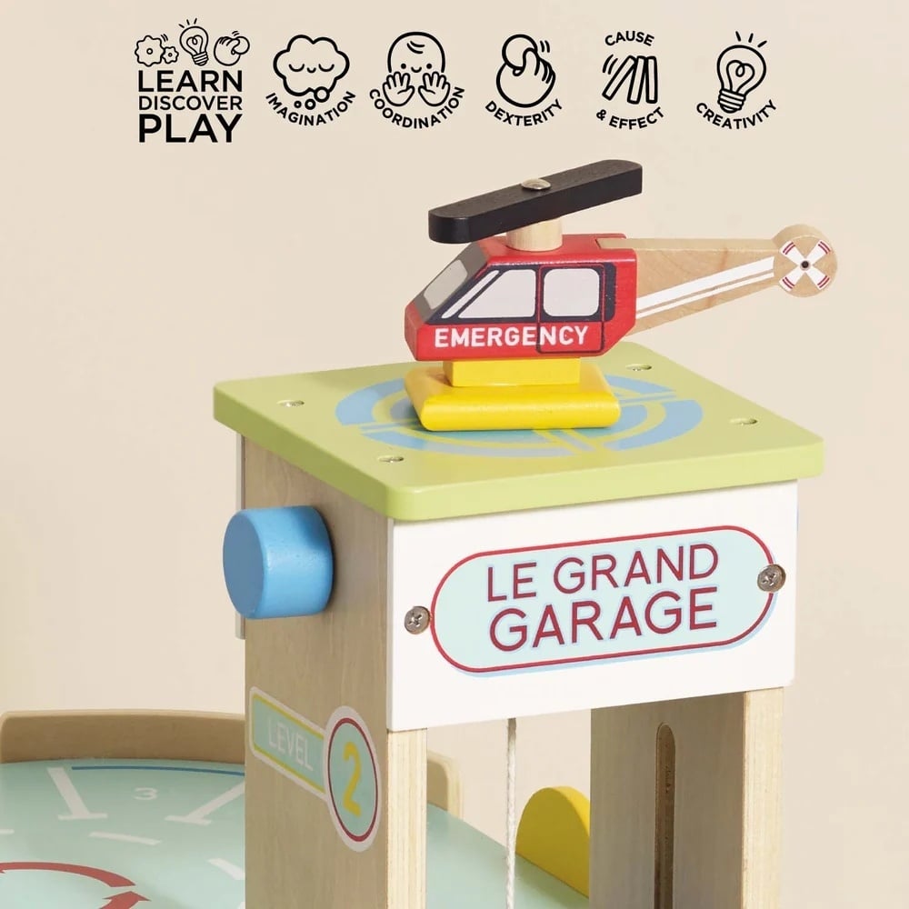 Le Toy Van - Le Grand Wooden Garage - Image 3