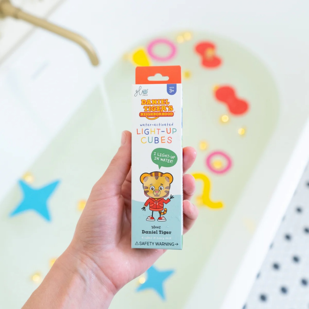 Glo Pals - Water Activated Light-Up Sensory Toys - Daniel Tiger (4 Pack) - Image 4