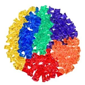 Greenbean - Translucent Gems - Sensory Math Manipulatives - 216pcs