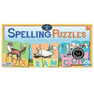 eeBoo - Animal Spelling Puzzle Revised -**