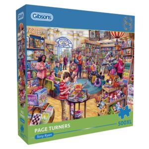 Gibsons - Page Turners - XL Pieces - 500 Piece Jigsaw Puzzle