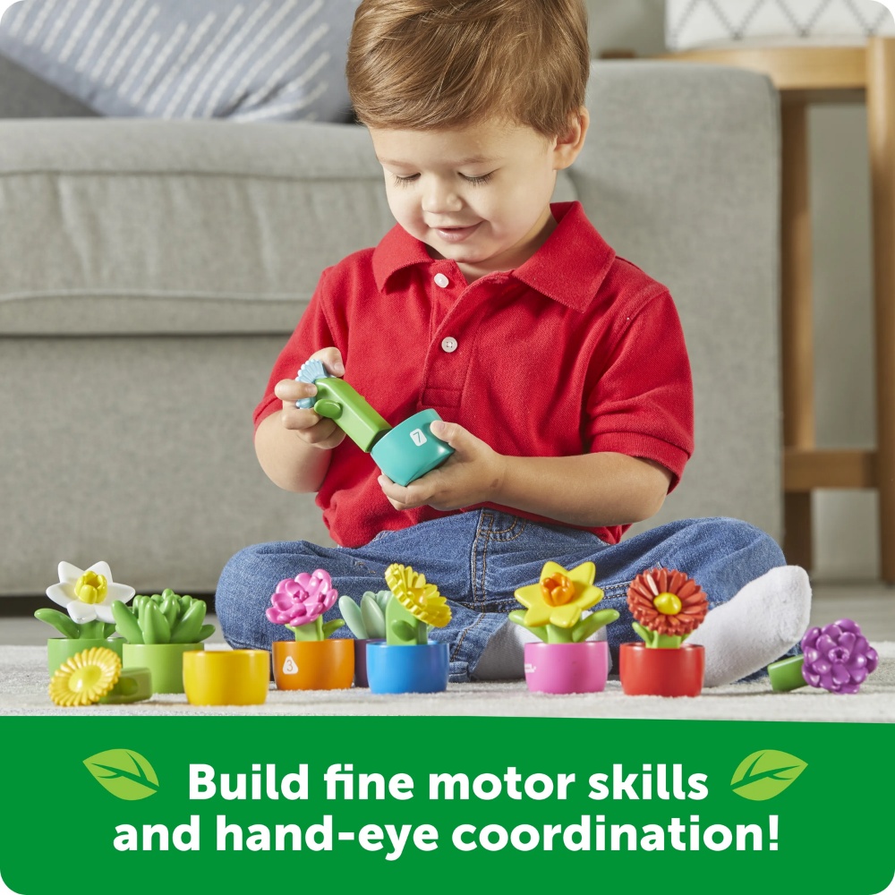 Learning Resources - Shape & Colour Garden Matching Toy - Image 3