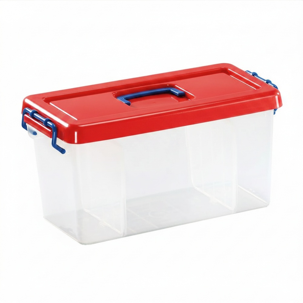 Gigo - Plastic Container with Red Lid