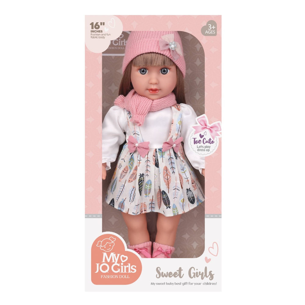 Fashion Doll - Melissa - Dress, Beanie & Shoes - 40cm - Image 5
