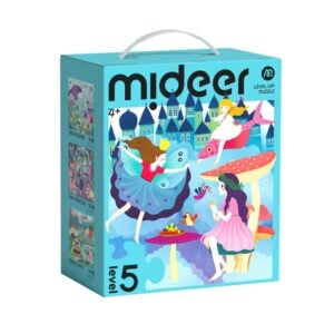 Mideer - Level Up Jigsaw Puzzle for Kids - 3-in-1 - Level 5 Fantasy World