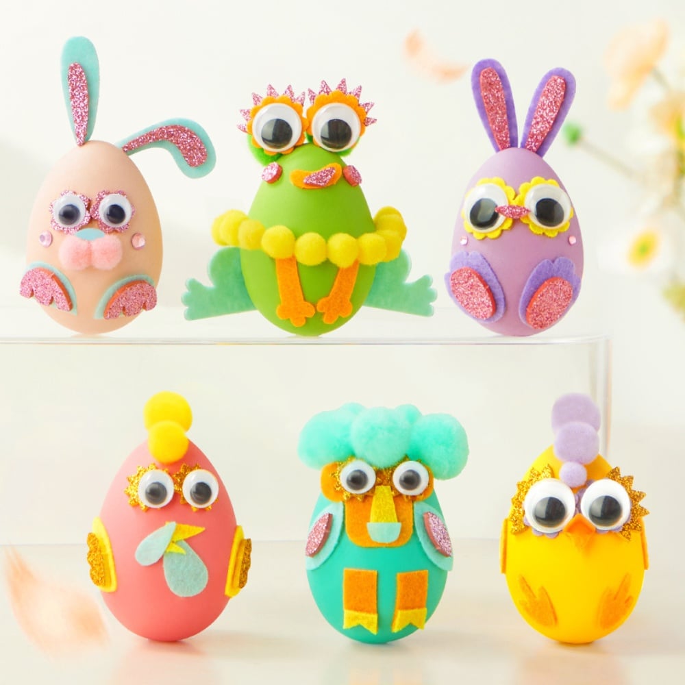 Mideer - Easter Egg Arts & Crafts Kit - 123 Pieces - Image 4