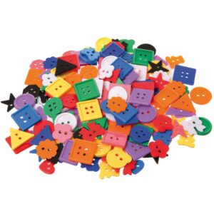 EDX Education - Buttons Assorted - Small - 500G Jar