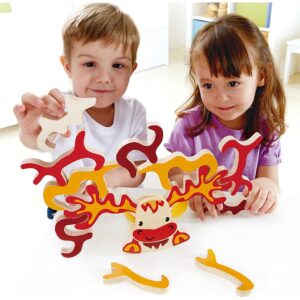 Hape - Bamboo - Super-Moose - Balancing & Stacking Game -**