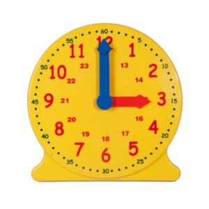 Greenbean - Demo Clock 12-Hour 30cm - Time Teaching Aid for Classroom