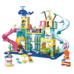 Cogo - Building Block Set - Water Park - 715 Pieces