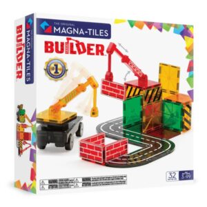 Magna-Tiles - Magnetic Construction Set - Builder - 32pcs