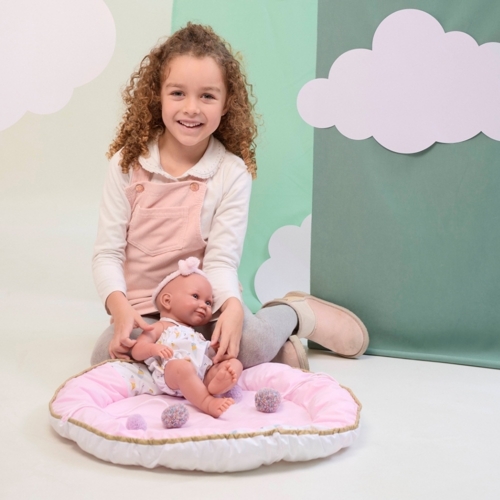 Llorens - Anatomically Correct Baby Girl Doll with Clothing & Mat: Nica - 40cm - Image 2