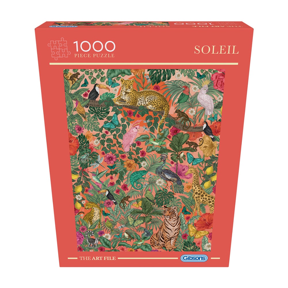 Gibsons - The Art File: Soleil - 1000 Piece Jigsaw Puzzle - Image 4