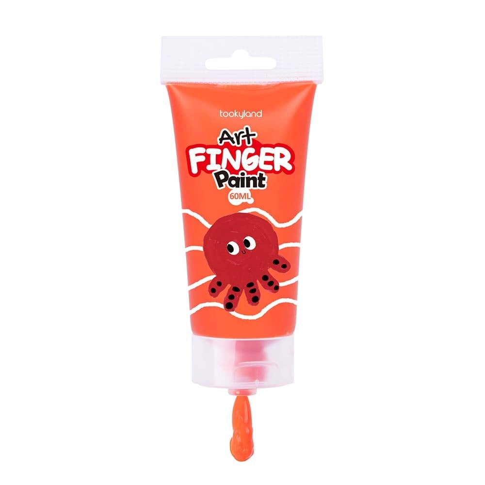 TookyToy - Finger Paint - 6 Colors - 60ml - Image 2