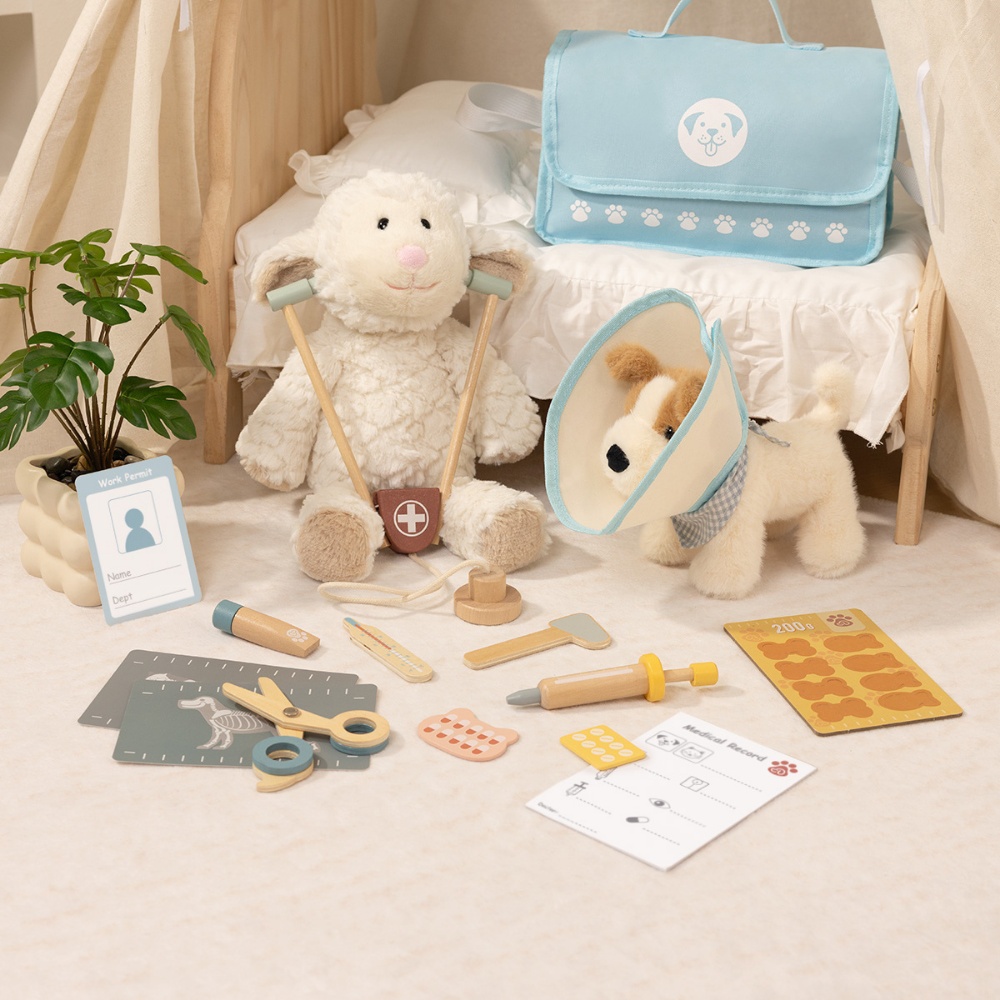 TookyToy - Pretend Play Little Vet Play Set - Image 3