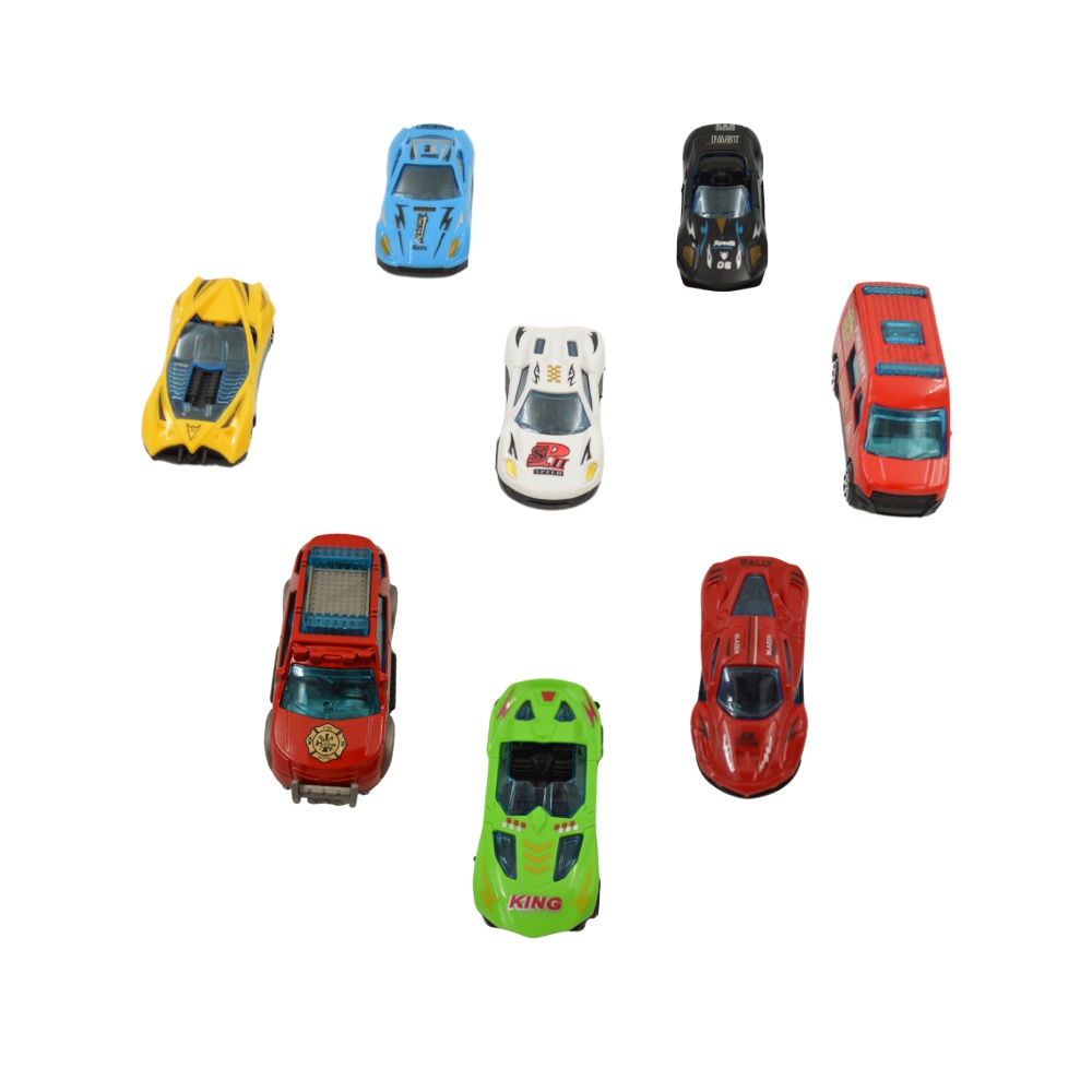 Cogo - Pretend & Play Car Transporter Truck with Lights and Sounds - 8 Cars - Image 4