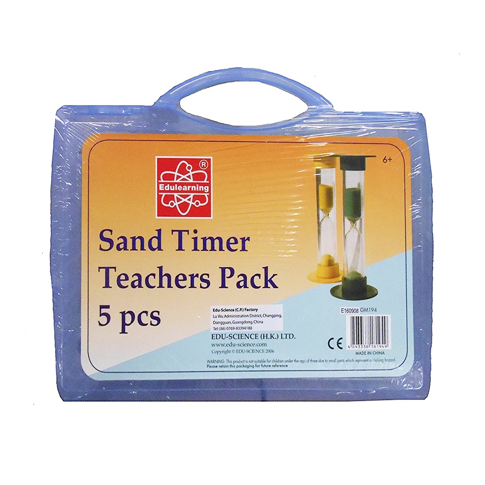Edu-Toys - Sand Timer Teachers Pack 5 Pieces - Image 3