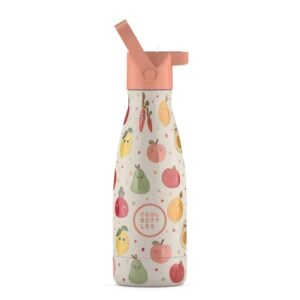 Cool Bottles - Kids Triple-Insulated Water Bottle - Fruit Salad 260ml