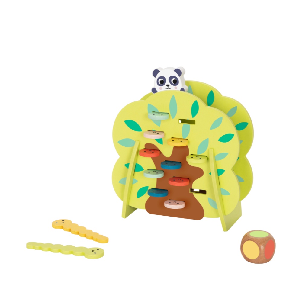 hi Pando - Wooden Bug Catching Game - Tree Themed - 18pcs - Image 2