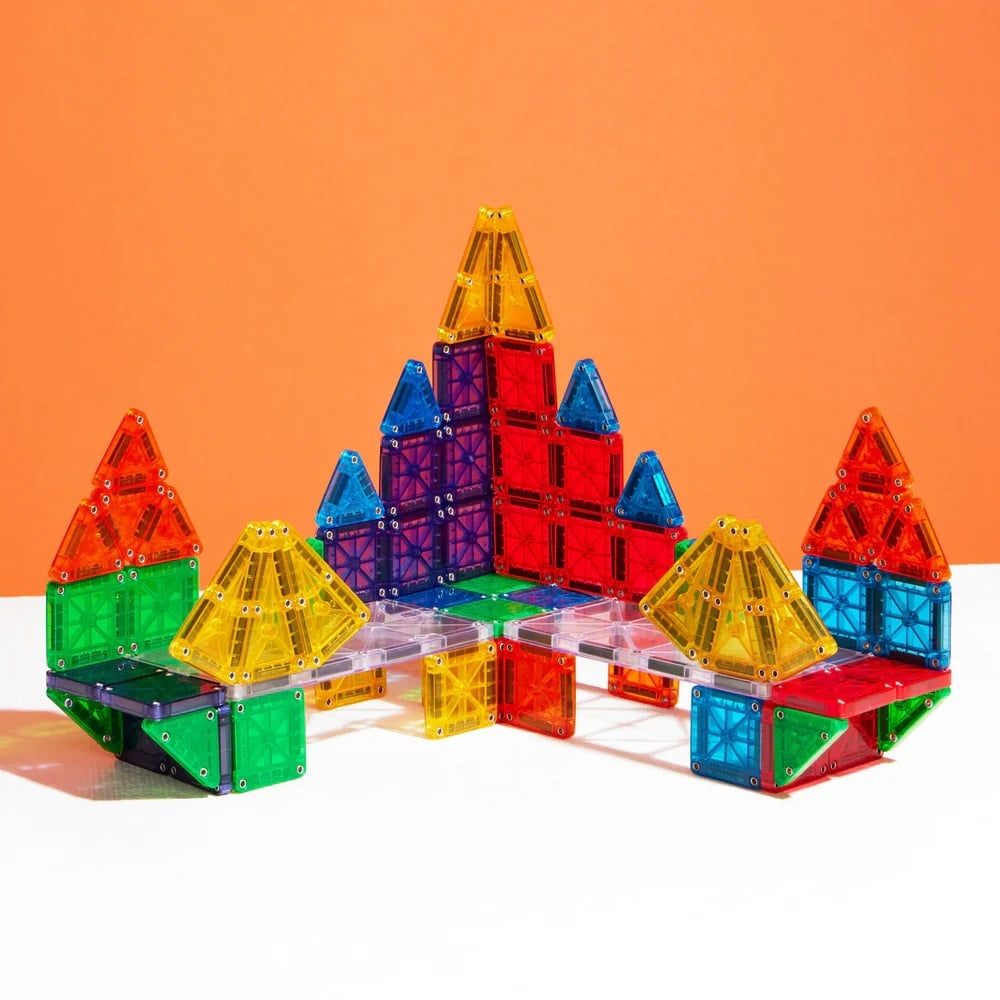 Magna-Tiles - Magnetic Construction Set - microMAGS Deluxe Set - 70pcs - Image 3