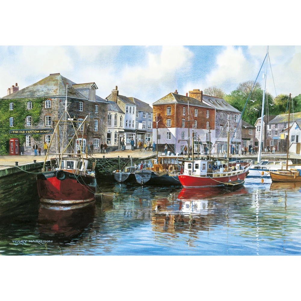Gibsons - Cornwall by the Sea - 4 x 500 Piece Jigsaw Puzzles - Image 4