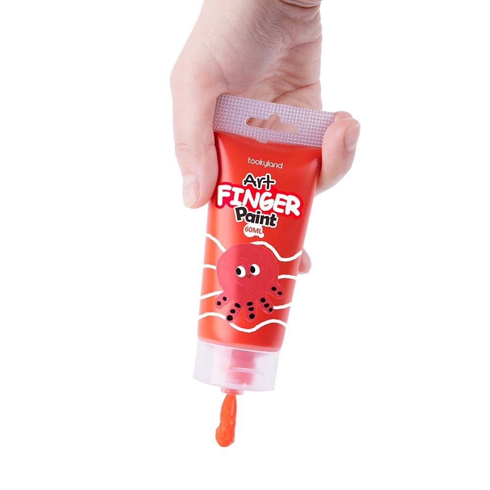 TookyToy - Finger Paint - 6 Colors - 60ml - Image 3