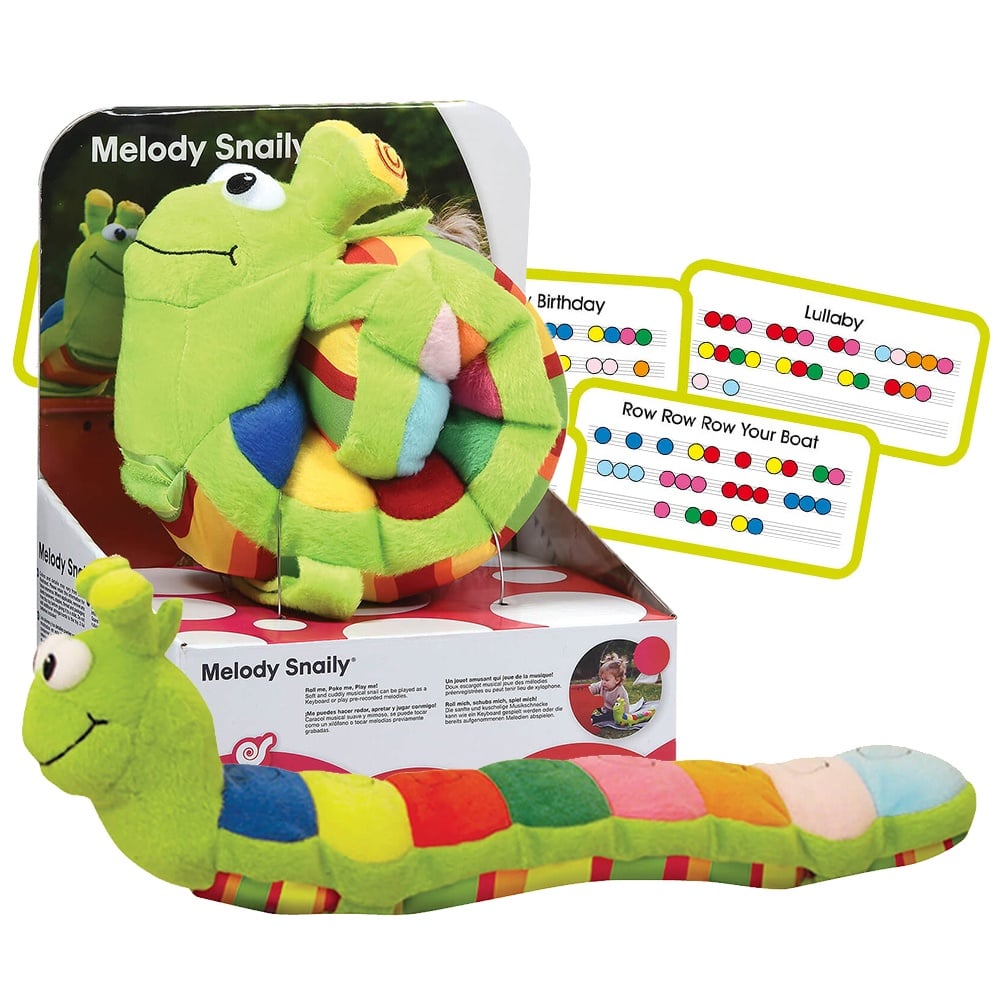 edushape - Melody Snaily Musical Toy - Interactive Plush Learning Toy for Babies - Image 4