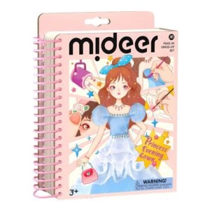 Mideer - Dress Making Arts & Crafts Book Set: Princess Evening Gown