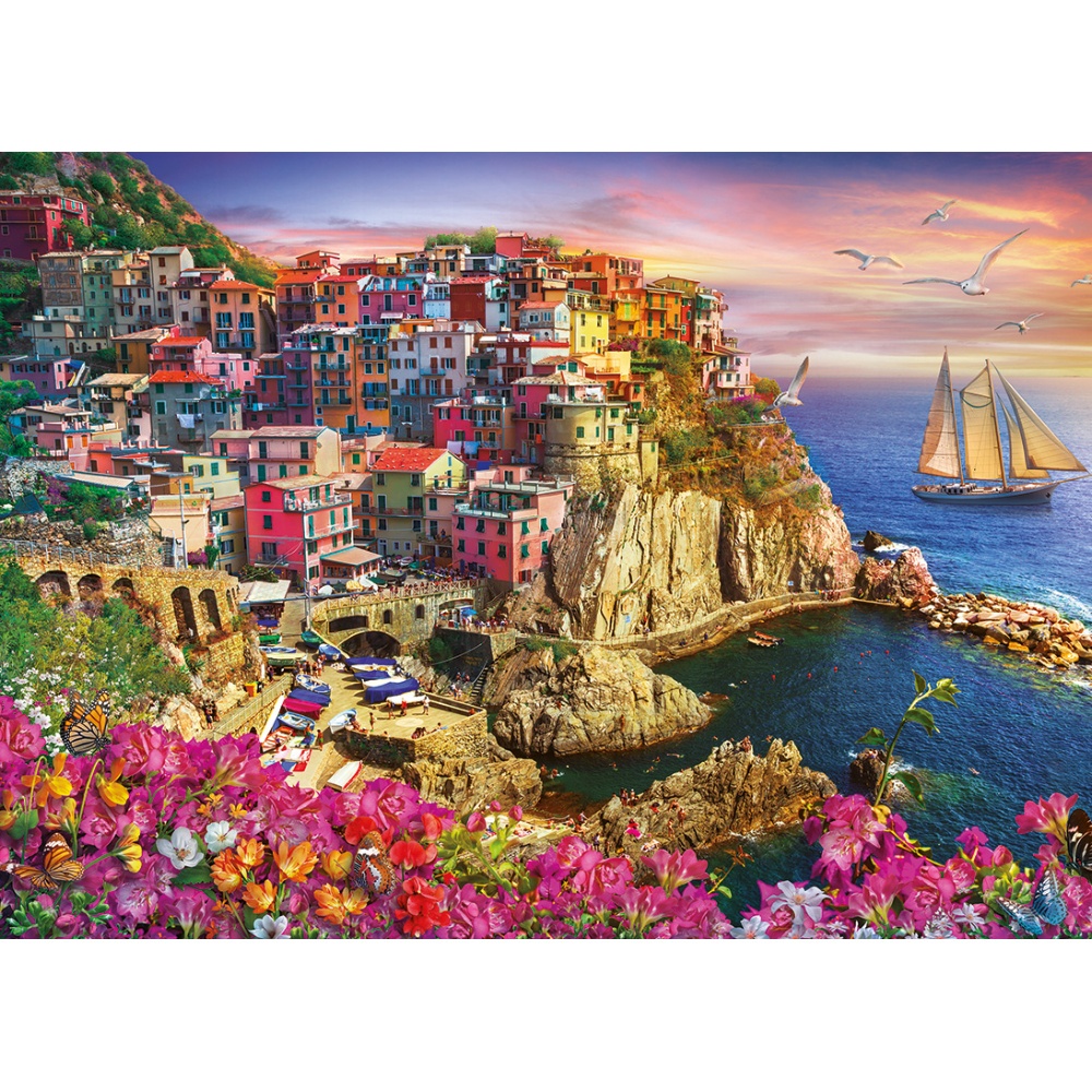 Gibsons - Dreaming of Cinque Terre - 1000 Piece Jigsaw Puzzle - Image 2