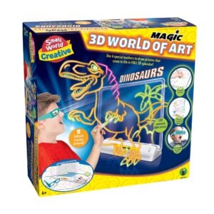 Small World Toys - Magic 3D - World of Art Dinosaur -**