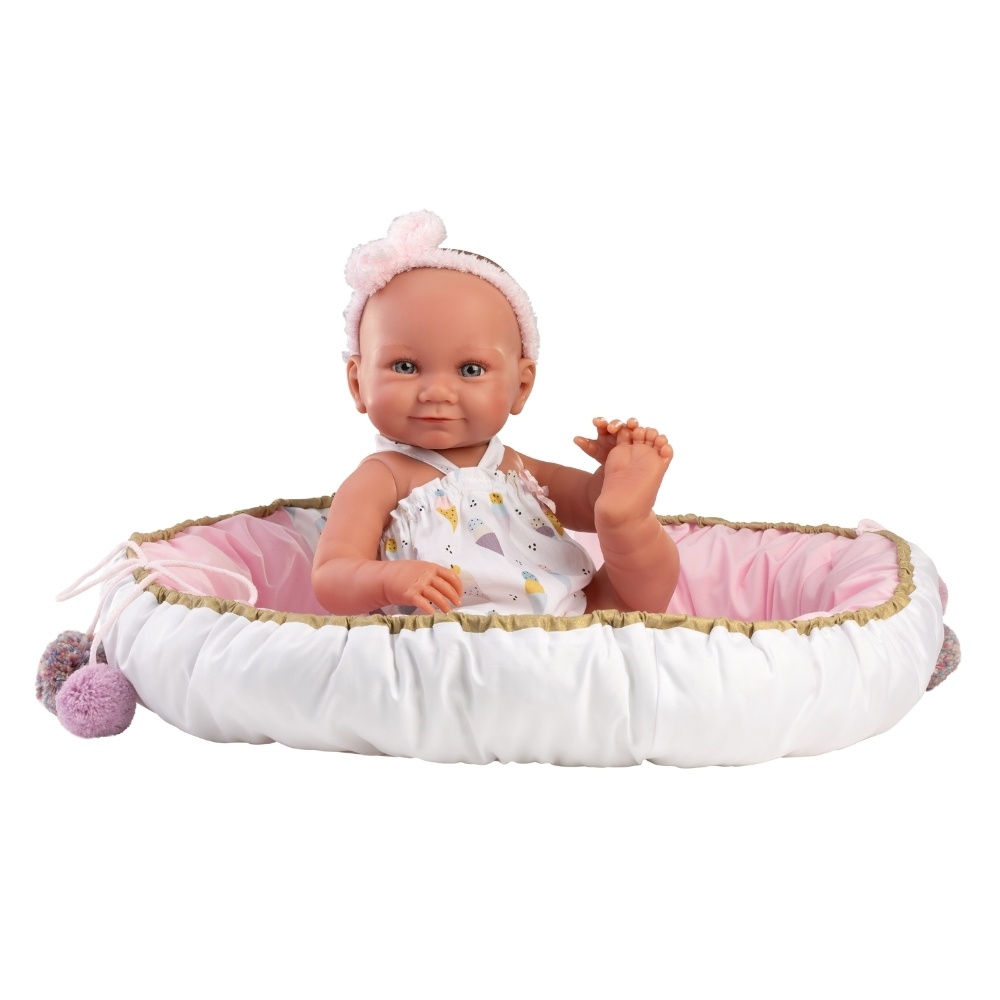 Llorens - Anatomically Correct Baby Girl Doll with Clothing & Mat: Nica - 40cm - Image 6