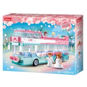 Sluban Building Set: Girls Dream - Wedding Double Decker - 379pcs